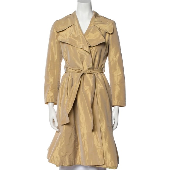 Burberry Jackets & Blazers - Burberry London Gold Trench Coat with belt. Size US 8.